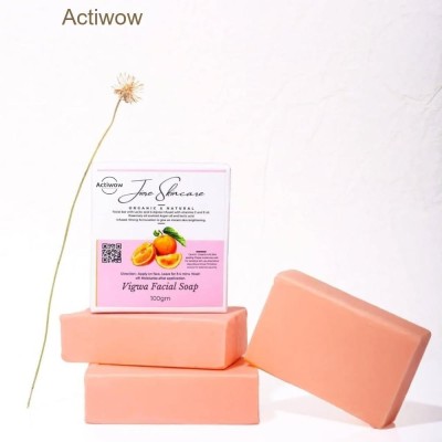 ACTIWOW Jiore Skincare Vigwa Face Whitening Soap with Vitamin E & Lactic Acid jIORE64(100 g)