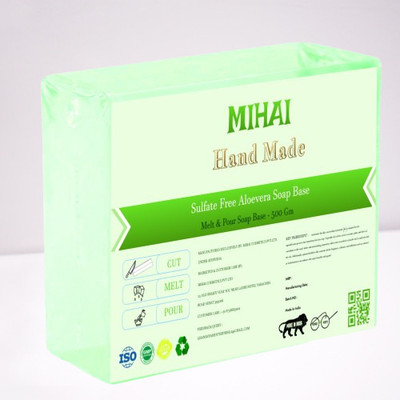 mihai RICH ALOVERA Melt & Pour Glycerine Soap Base(500 g)