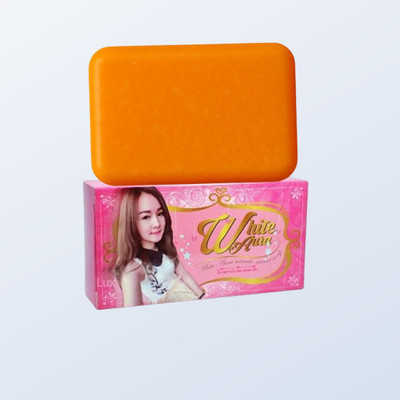 Agonize White Aura Herbal Carrot Soap Pack of 2 – Bright Skin with Vitamin C(2 x 100 g)