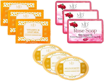 MD COSMETIC SOAP-9(9 x 11.11 g)
