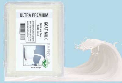 sheny soft got milk ultra melt & pour soap base(500 g)