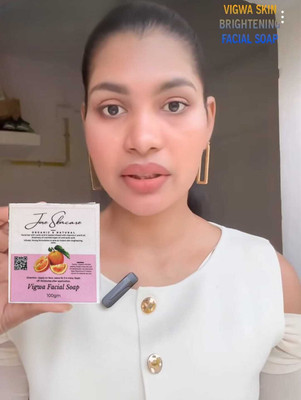 SINOK Jiore Vigwa Facial Soap FOR PIGMENTATION,DARKSPOT, ACNE.INSTANT GLOWING. o(100 g)