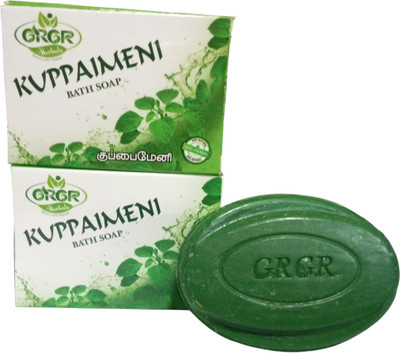 GRGR Kuppaimeni bath soap pack of 6(6 x 100 g)