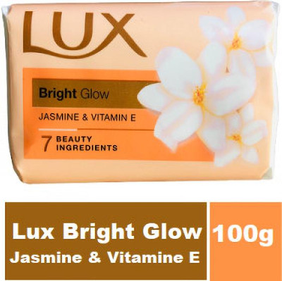 LUX Soft Skin Glow Jasmine & Vitamin E Soap - Pack Of 2 (100g)(2 x 100 g)
