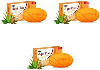 DAQAN New_Aqui plus Aloe Vera soap(3 x 100 g)