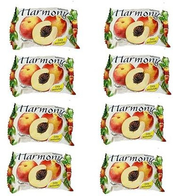 cezliar Harmony PEACH SOAP FRUIT SOAP WITH EXTRA MOISTURIZER (PACK OF 8 )(8 x 75 g)