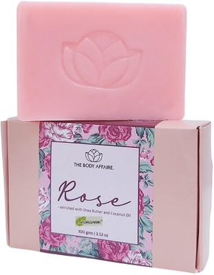 Forganik Rose HANDMADE SOAP BY THE BODY AFFAIRE(100 g)