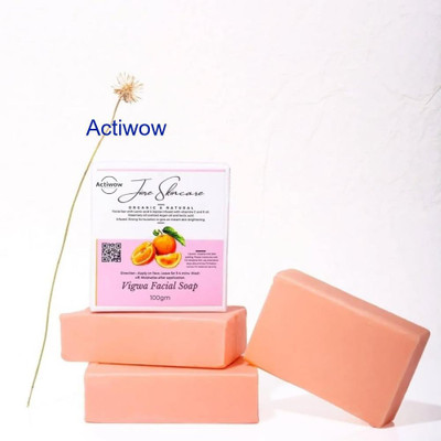 ACTIWOW Jiore Skincare Vigwa Face Whitening Soap with Vitamin E & Lactic Acid jIORE116(100 g)