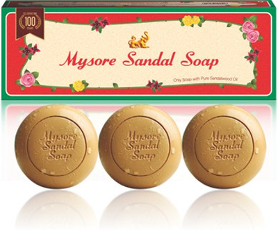 MYSORE SANDAL BATH TABLETS (TRIO)(3 x 150 g)