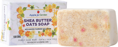 APPLE JE GARDEN Shea Butter Oats Soap Advance Fairness soap | All Skin | 100gram(100 g)