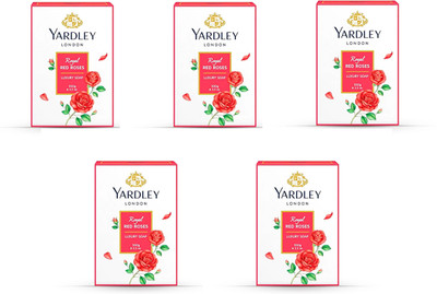 Yardley London Newly Royal Red Rose Soap(5 x 100 g)