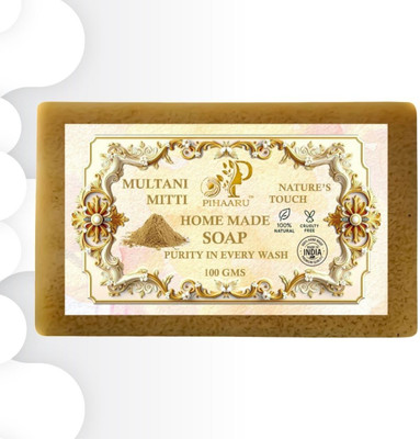 Pihaaru Multani Magic Skin Soap Handmade Purity Bar(100g)/(100 g)