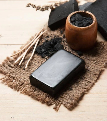 Gabbu Charcoal Black Soap Bar(125 g)