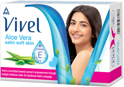 Vivel Aloe Vera Bathing Soap With Vitamin E For Rs. 162 @ 42 %