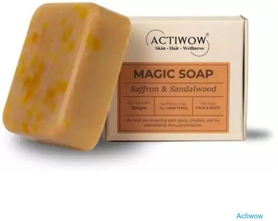 ACTIWOW Magic Soap Citrus Bloom Bar with Lime and Jasmine(100 g)