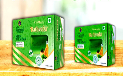 vinmarts BATHVEDA NEEM TULSI BAR(2 x 187.5 g)