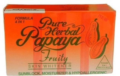 Growkesh Bathing Soap with Herbal Papaya Fruity Soap For Fairness(100 g)