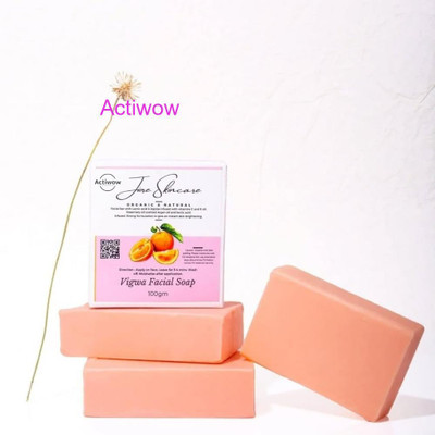 ACTIWOW Jiore Skincare Vigwa Face Whitening Soap for Radiant, Smooth Skin(100 g)
