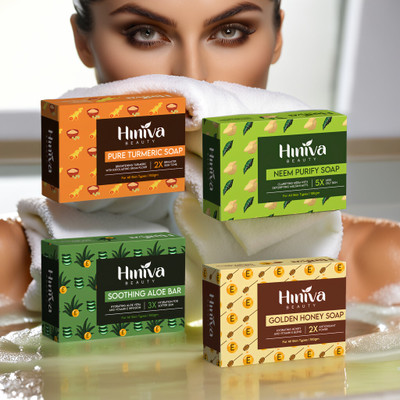 Hiniva Beauty Antioxidant Honey Bar for Skin Hydration – Hiniva(4 x 100 g)