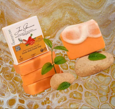 URSUS PROFESSIONAL Jiore Skincare Sinche Body Soap Natural & Nourishing BODY TAN REMOVAL 2pcss zxcc(2 x 100 g)