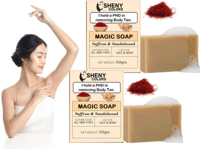 SHENY COLORS DE TAN FACE AND BODY PHD SOAP BAR(2 x 150 g)