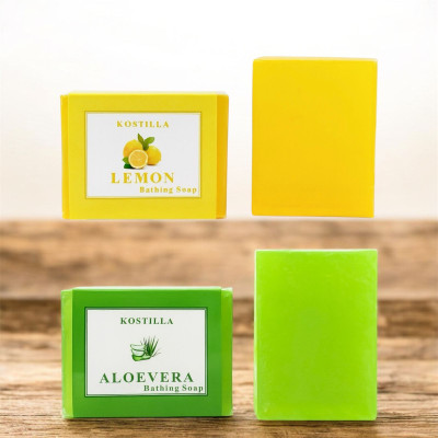 kostilla Bathing Soap Combo – Lemon + Aloe vera(2 x 100 g)