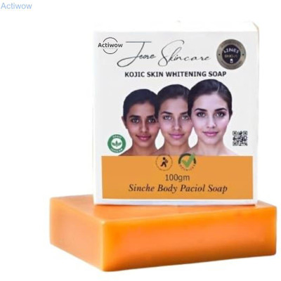 ACTIWOW Jiore Skincare Kojic Soap for All-Day Skin Protection for Women & Men Sinche(100 g)