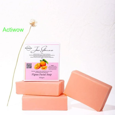 ACTIWOW Jiore Skincare Vigwa Whitening Soap with Jojoba Oil & Vitamin C(100 g)