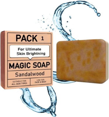 Agonize magic soap Herbal Soap Face Body Glow (100gm),\(100 g)