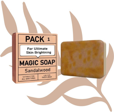 Agonize Magic Herbal Soap | Face & Body Glow | 100g A.(100 g)