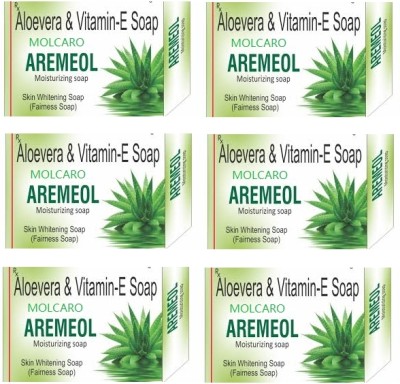 MOLCARO AREMEOL MOISTURIZING SOAP(6 x 12.5 g)