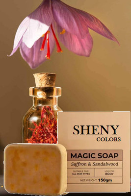SHENY COLORS Let Your Skin Drink Milk, Glow Like Gold with handmade magic soap(150 g)