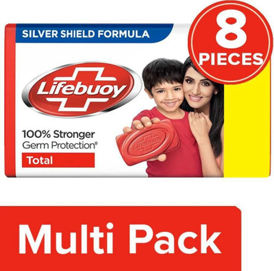 LIFEBUOY total-10 (pack of 8 ) 125 g Each(8 x 125 g)