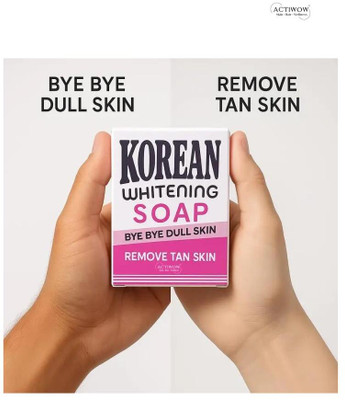 ACTIWOW Korean Soap with Glow White Radiant Care(100 g)