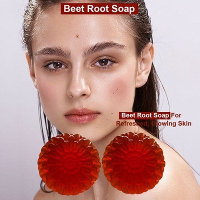 Groovy Artichoke Adventure Beet Root Bath Bar (100GM) (PACK OF 2)(2 x 100 g)