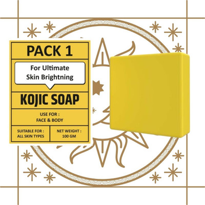 Agonize PACK OF 1 | Kojic Bar for Radiant Complexion| 100gm'(100 g)