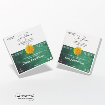 ACTIWOW Jiore Chrisy Soap Radiant Neem for Gentle Exfoliation JS01(2 x 100 g)
