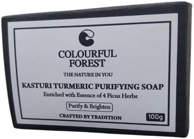 Colourful Forest The Nature in You Kasturi Turmeric Purifying Soap(100 g)