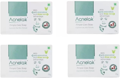 Acnelak Pimple Care 4x75g Soap(4 x 75 g)