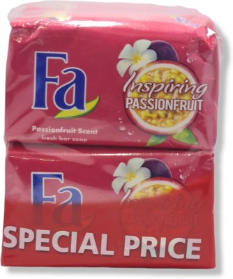 FA Soap Inspiring Passionfruit Scent 175g(4 x 175 g)