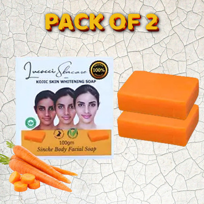 Xelova Facial Soap FOR DARKSPOT, INSTANT Brightning Skin Soap(2 x 100 g)