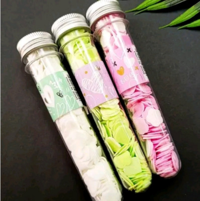 ghorela 3 A3 Travel Soft Paper Soap Flower Design Tube Shape Bottle MULTICOLOR(3 g)