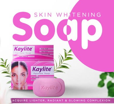 Kaylite whitening soap for glowing skin men & women (2 x 75 g)(Pack of 2)(2 x 75 g)