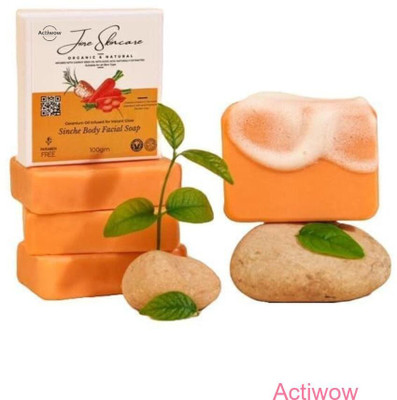 ACTIWOW Jiore Skincare Sinche Body Soap with Sweet Orange & Ginger(100 g)