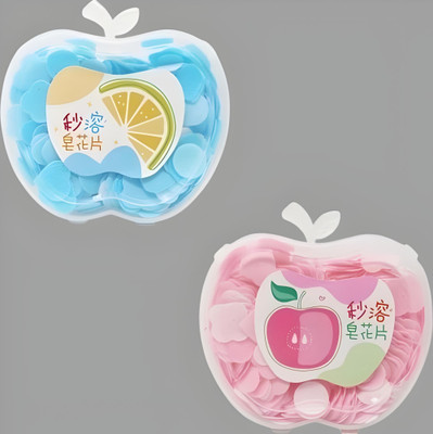 Elecsera 5Pc Paper Soap for Travel Essentials Soap Paper Travel Essentials for Women Men(2 x 10 g)