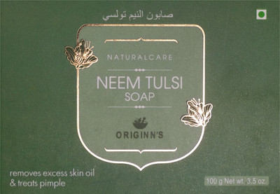 OriginnsHerbal Origin's Natural Skin Care Neem Tulsi Soap For Women & men(5 x 100 g)