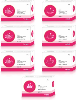 alite Anti Acne Soap For Deep Clensing (Pack of 7)(7 x 75 g)