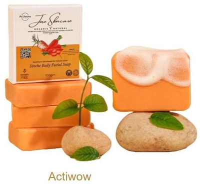 ACTIWOW Jiore Skincare Sinche Body Soap with Herbal Ginger & Aloe(100 g)