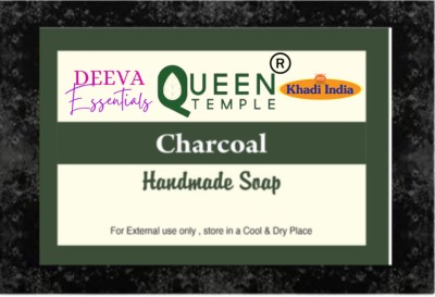 Queen Temple Handmade Charcoal Soap(3 x 125 g)