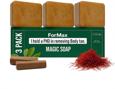 FORMAX sandalwood Soap | Daily Touch Care 300 g(3 x 100.52 g)